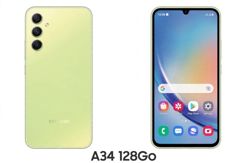 Samsung Galaxy A34 128Go - 6Go RAM 5G - Avec Garantie Électro World